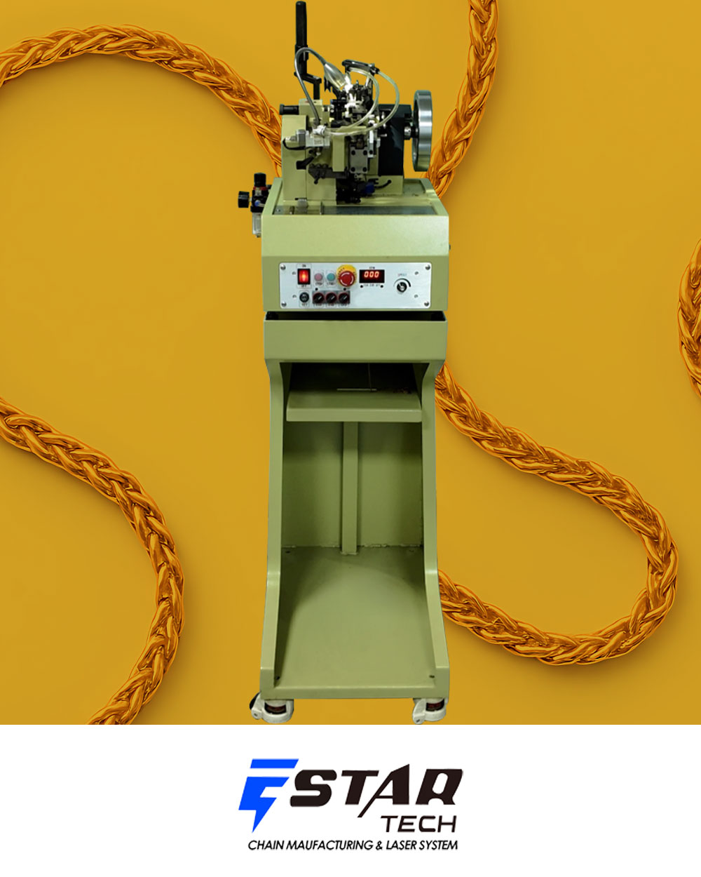 Spiga chain making machine