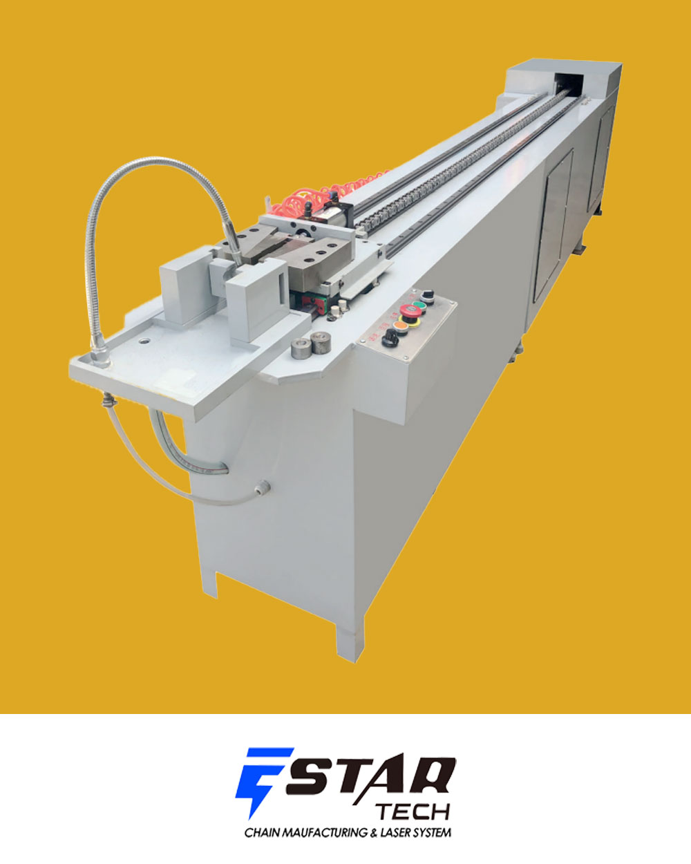 3.8M pneumatic Tube Drawing Machine